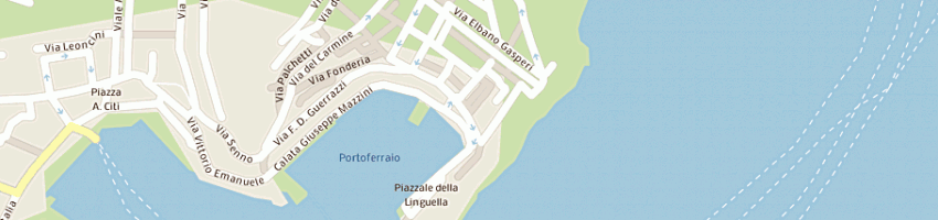 Mappa della impresa del secco emanuela a PORTOFERRAIO
