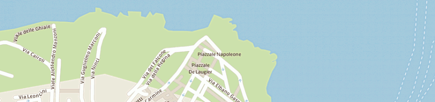 Mappa della impresa circolo ricreativo grotta azzurra a PORTOFERRAIO