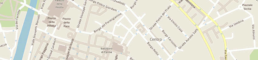 Mappa della impresa corsi walter a PARMA