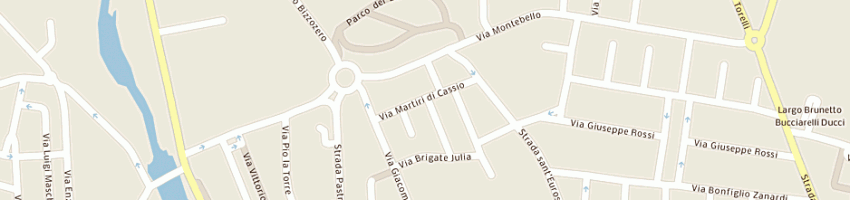 Mappa della impresa euroestintori srl a PARMA