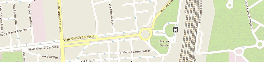 Mappa della impresa santini paolo a LIVORNO
