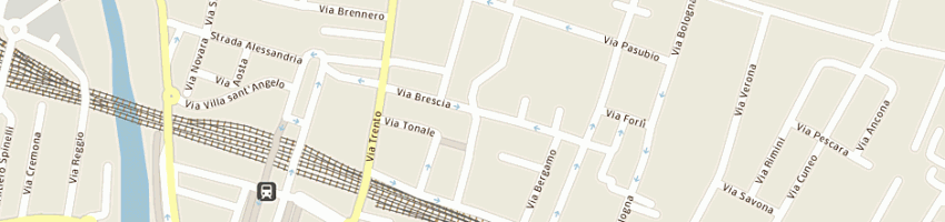 Mappa della impresa stazione di servizio agip europa a PARMA