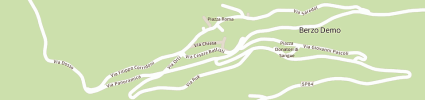 Mappa della impresa scuola media statale berso demo a BERZO DEMO