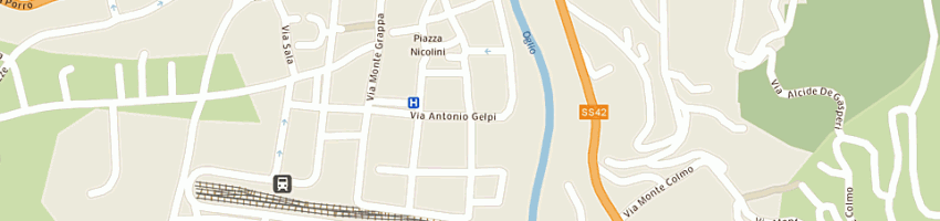 Mappa della impresa farmacia ronchi bortolo a EDOLO