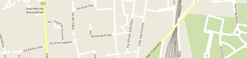 Mappa della impresa pistolesi rosanna a LIVORNO