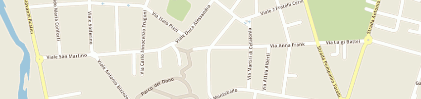 Mappa della impresa cripotos spiros a PARMA