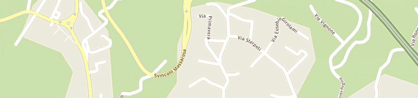 Mappa della impresa fratelli casanova di casanova mauro e moreno snc a MASSAROSA