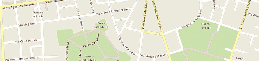 Mappa della impresa l'artigiano del materasso snc di ronchini gabriele e zilioli fabiola a PARMA