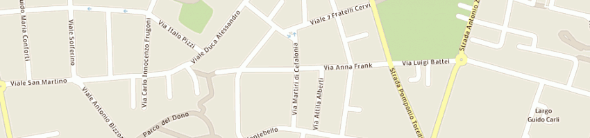 Mappa della impresa bar tabaccheria di giovanni viazzani1 a PARMA