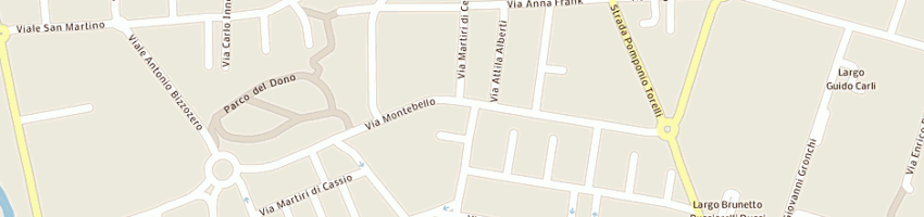 Mappa della impresa bar mc' fast a PARMA
