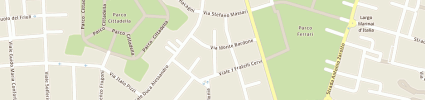 Mappa della impresa pessina guglielmo a PARMA