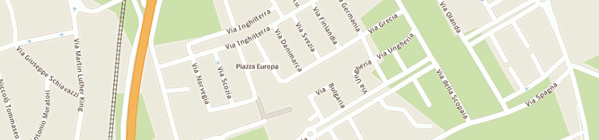 Mappa della impresa rossini ugo a LIVORNO