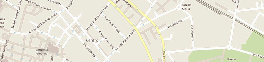 Mappa della impresa apa spa a PARMA