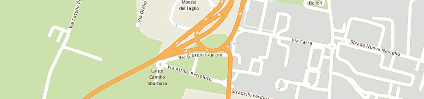 Mappa della impresa avv brunelli michele a PARMA