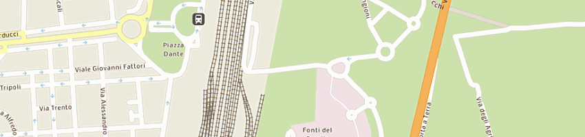 Mappa della impresa promogest snc di porciani massimo e sacchi federico a LIVORNO