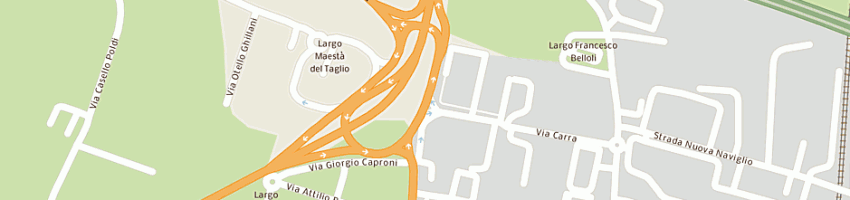 Mappa della impresa up e down a PARMA