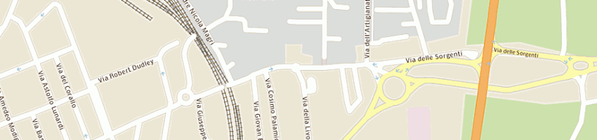 Mappa della impresa fralek srl a LIVORNO