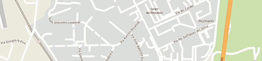 Mappa della impresa biemme elettronica a LIVORNO