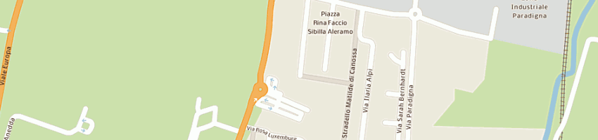 Mappa della impresa castaldini autotrasporti a PARMA