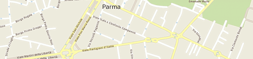 Mappa della impresa autoservice srl a PARMA