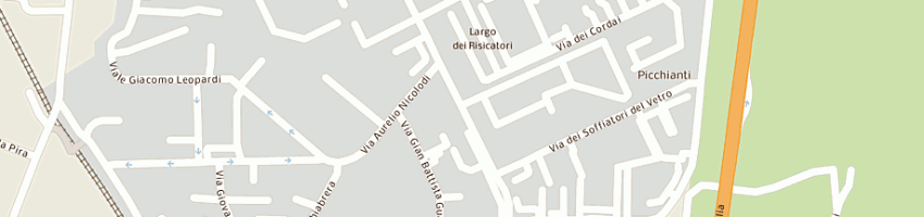 Mappa della impresa dottssa giovanna cascone a LIVORNO