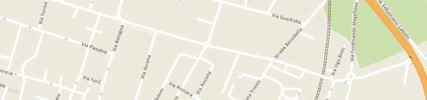 Mappa della impresa puly tre snc di cacciatore margheritaep a PARMA