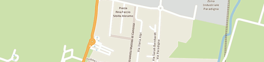 Mappa della impresa cerra fernando a PARMA