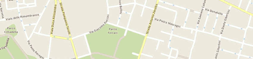 Mappa della impresa bar max a PARMA