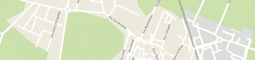 Mappa della impresa arredamenti sigurta' di sigurta' severino e c (sas) a CALVISANO