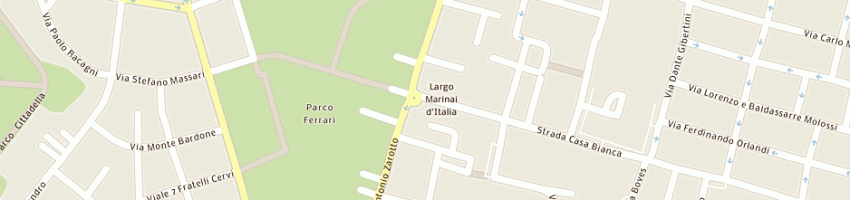 Mappa della impresa cia service sas di fulgoni riccardo c a PARMA