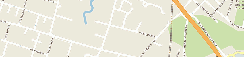 Mappa della impresa scatolificio magnani (srl) a PARMA