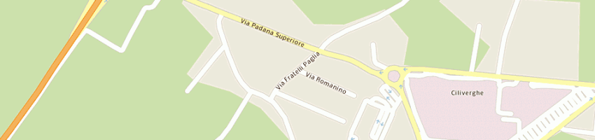 Mappa della impresa albini battista a MAZZANO