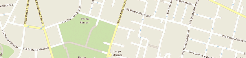 Mappa della impresa apirstudio di bertolini rodolfo e c snc a PARMA
