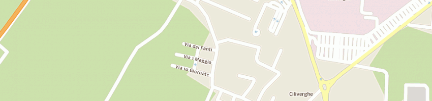 Mappa della impresa gestioni turistiche alberghiere srl a MAZZANO