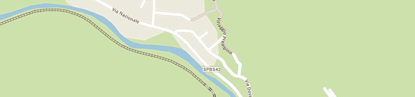 Mappa della impresa venturini a BERZO DEMO