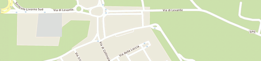 Mappa della impresa ites di tempestini francesco a LIVORNO