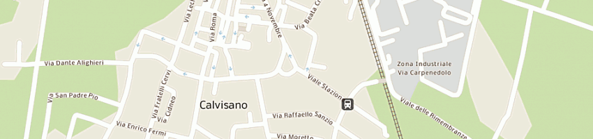 Mappa della impresa maglificio moratex cotton di mora bortolo e c (snc) a CALVISANO