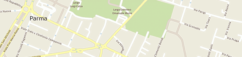 Mappa della impresa piccinini a PARMA