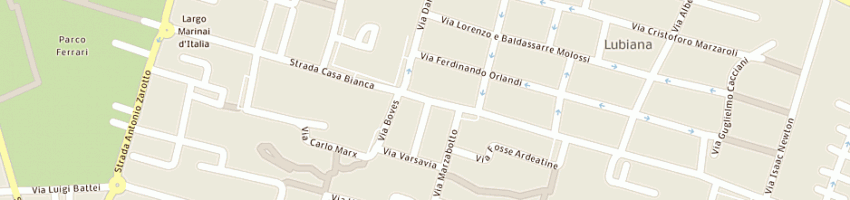 Mappa della impresa faelli mario a PARMA