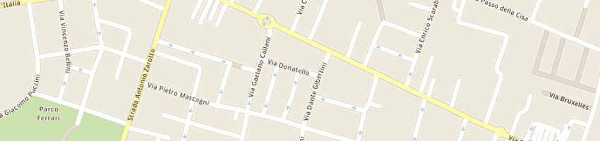 Mappa della impresa flortex textile srl a PARMA