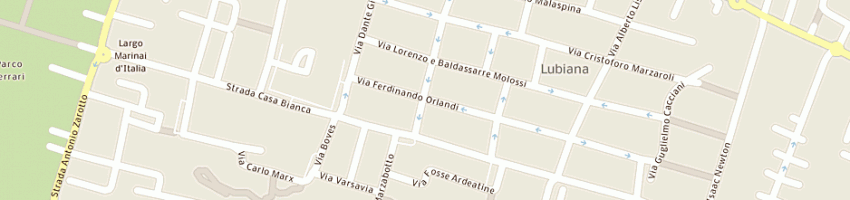 Mappa della impresa sodano filippo a PARMA