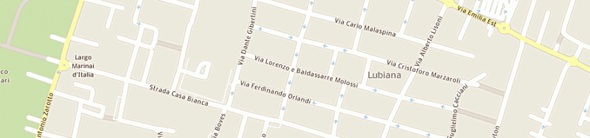 Mappa della impresa pennisi salvatore a PARMA