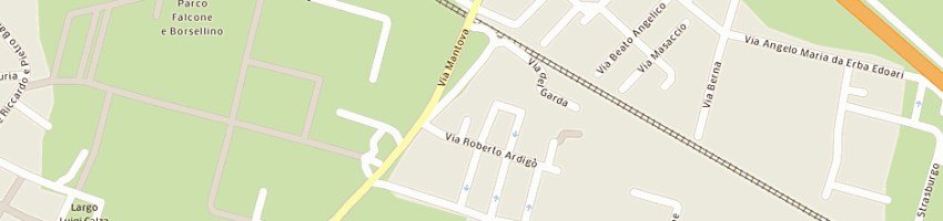 Mappa della impresa nocco andrea a PARMA