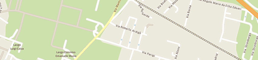 Mappa della impresa cabrini mario a PARMA