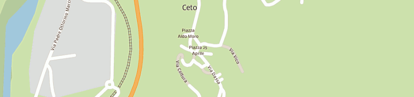 Mappa della impresa imeca (srl) a CETO