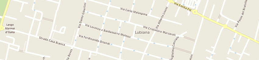Mappa della impresa tango caffe' di mayorini daniel a PARMA