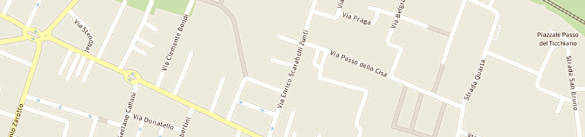 Mappa della impresa gesea sas a PARMA