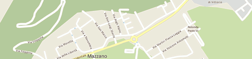 Mappa della impresa sezione del pds di mazzano a MAZZANO