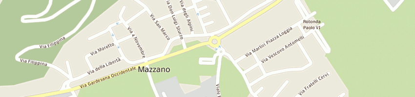Mappa della impresa intersyd srl a MAZZANO
