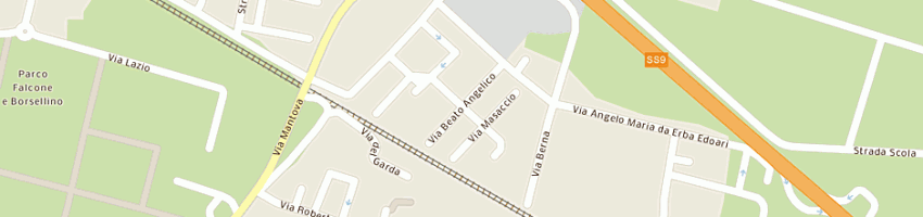 Mappa della impresa notari silvano a PARMA